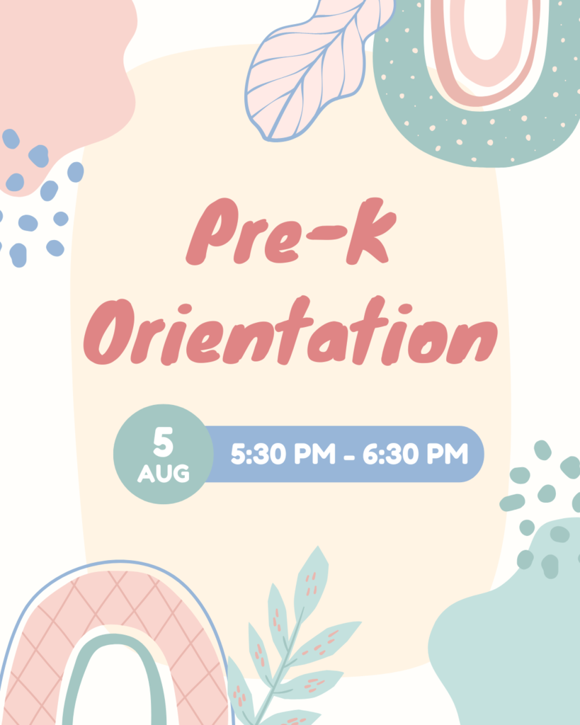 Pre-k orientation