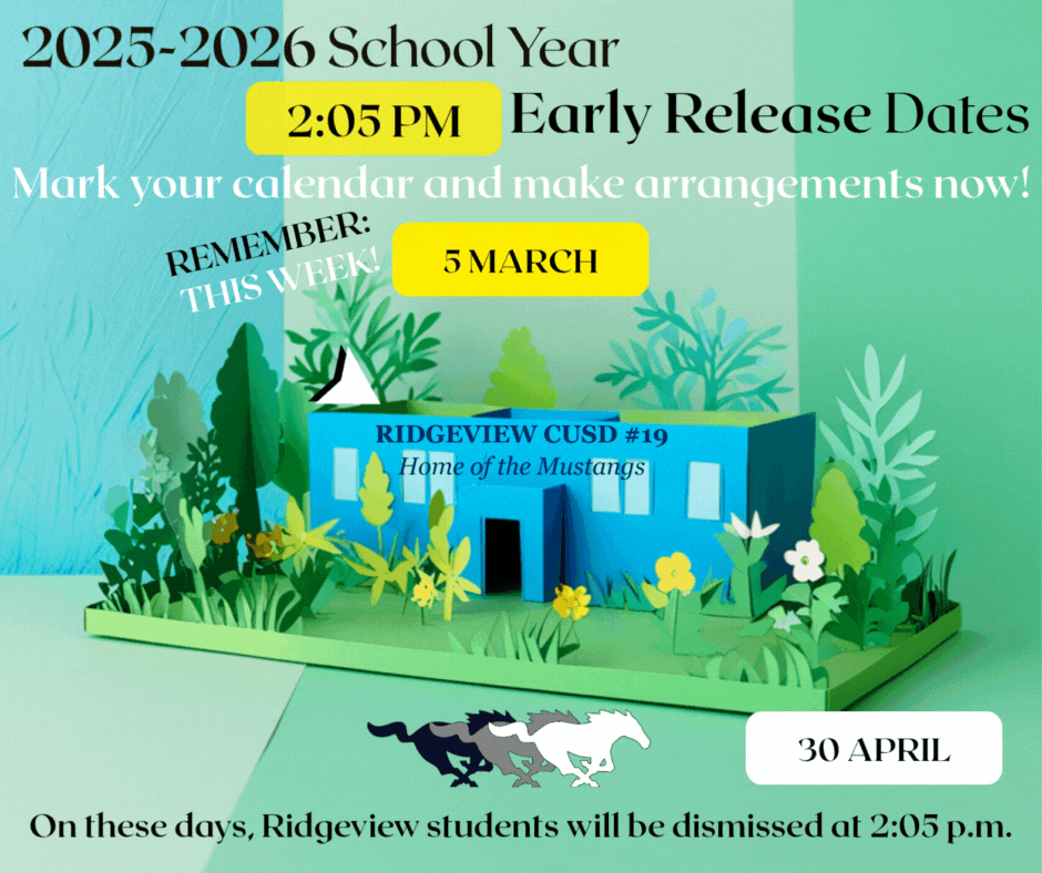 Early Dismissal March 5, 2026