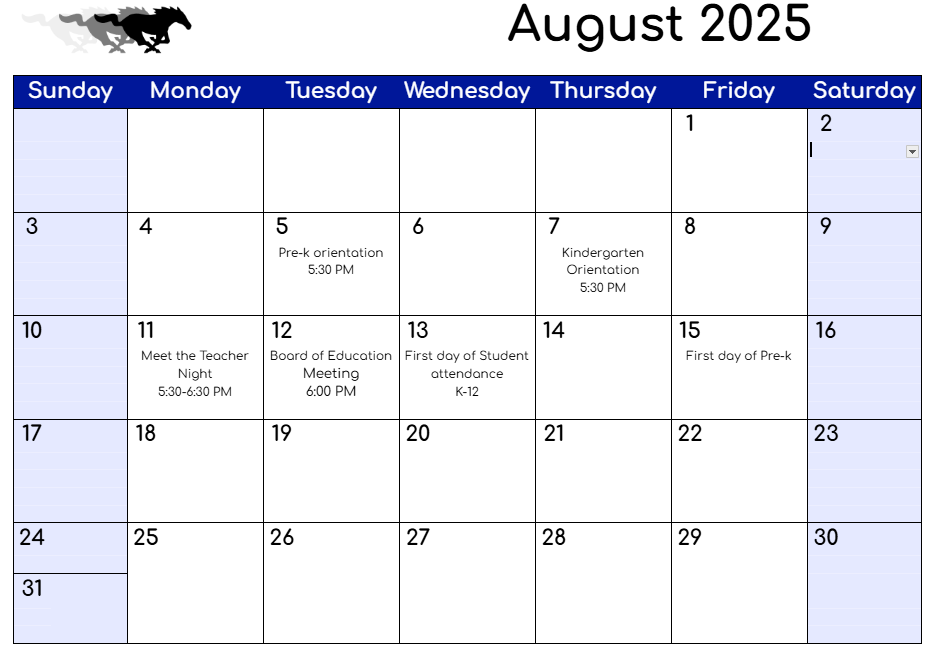 August  25 