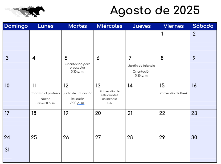 Spanish August 25