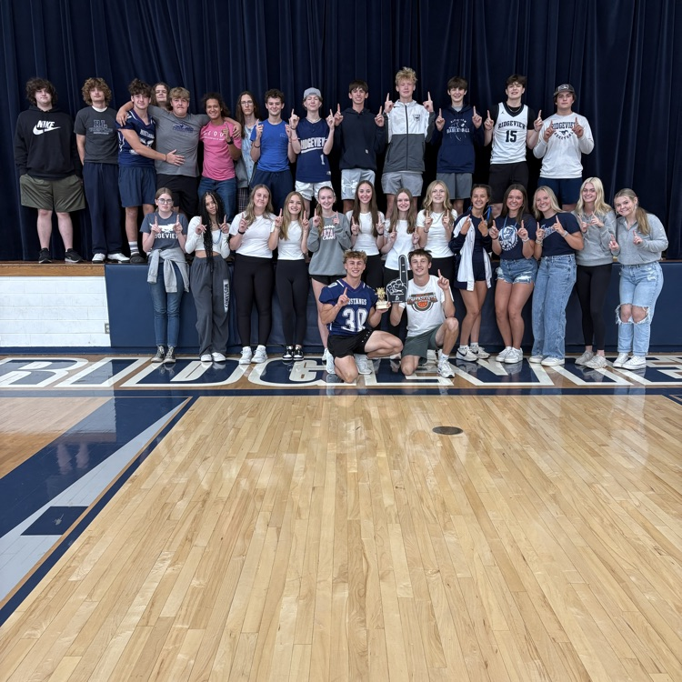 Junior class homecoming overall winner 