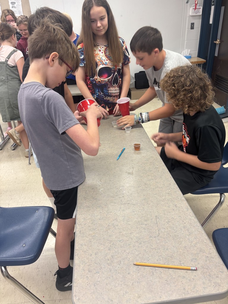 Testing the 1/2 tsp of mix and 1 cup of water.