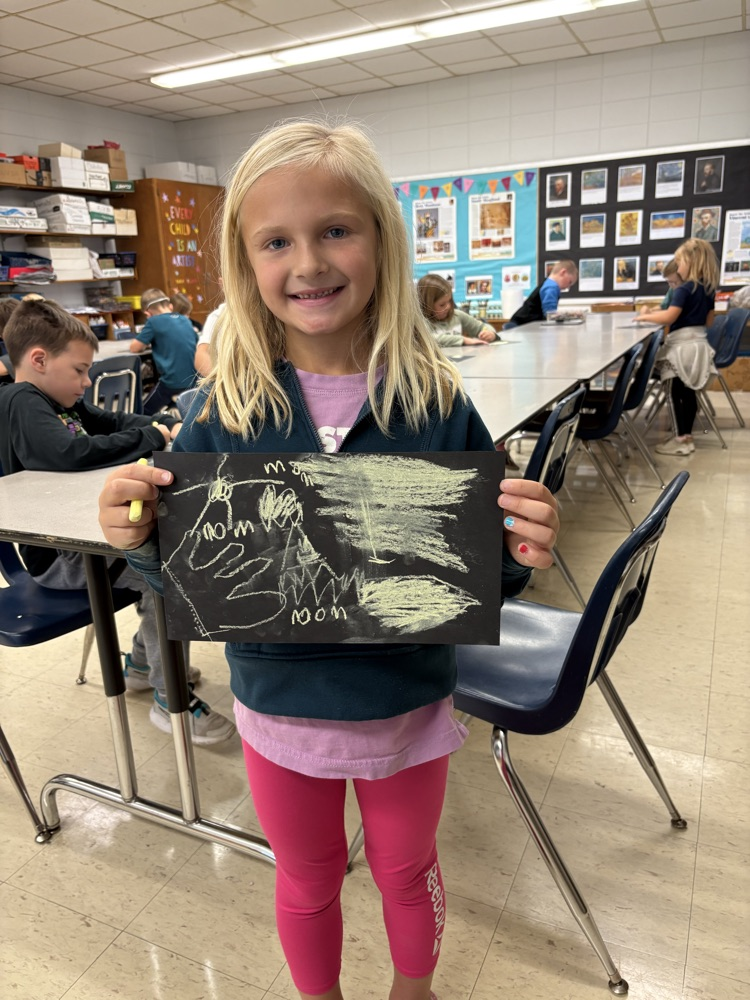 First grade art.