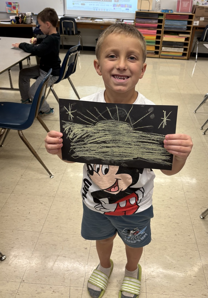 Chalk is fun.