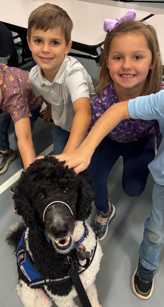 kids with dog
