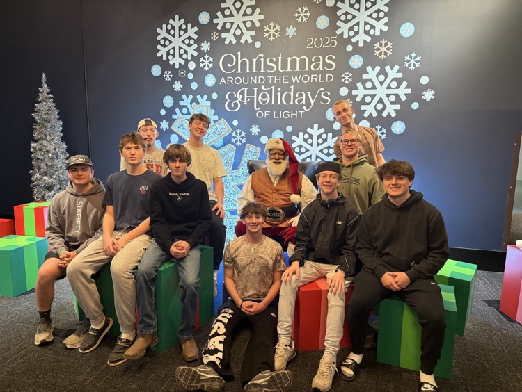 The boys and SANTA!!