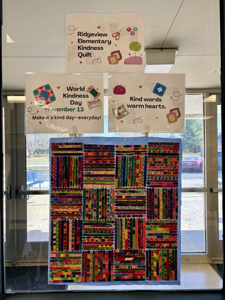 kindness quilt art project 