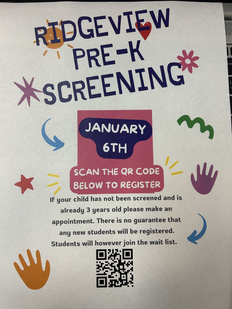 January 2026 Pre-K  Screening 