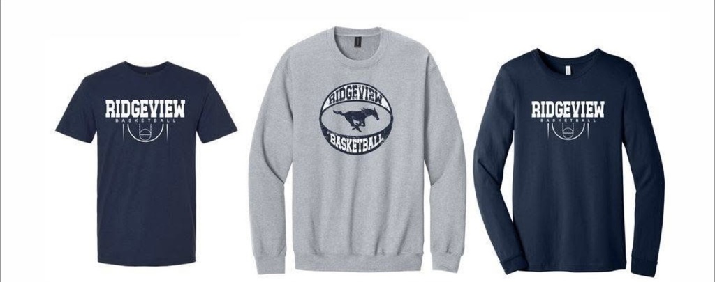 Ridgeview Basketball Apparel Store open through Sunday, December 14th