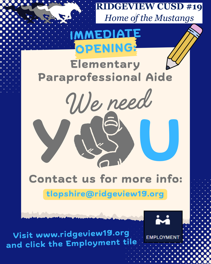 Elementary Aide Needed