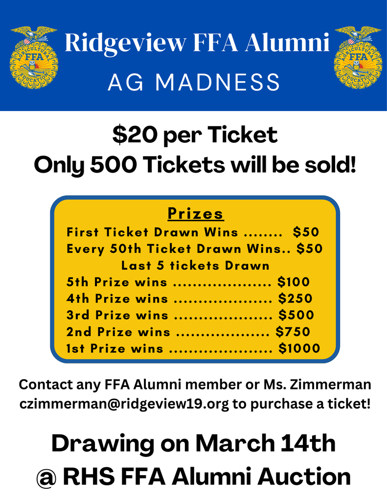 Ag Madness Raffle