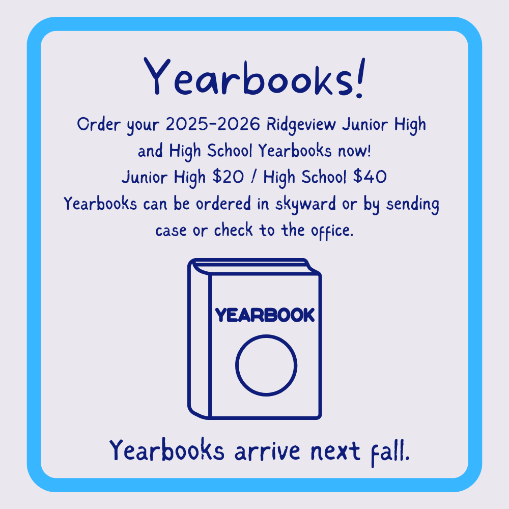 2025-26 Yearbook orders