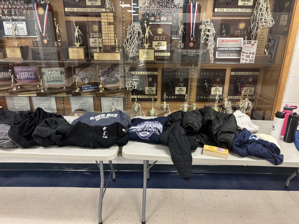 JH/HS Lost and Found Tables 