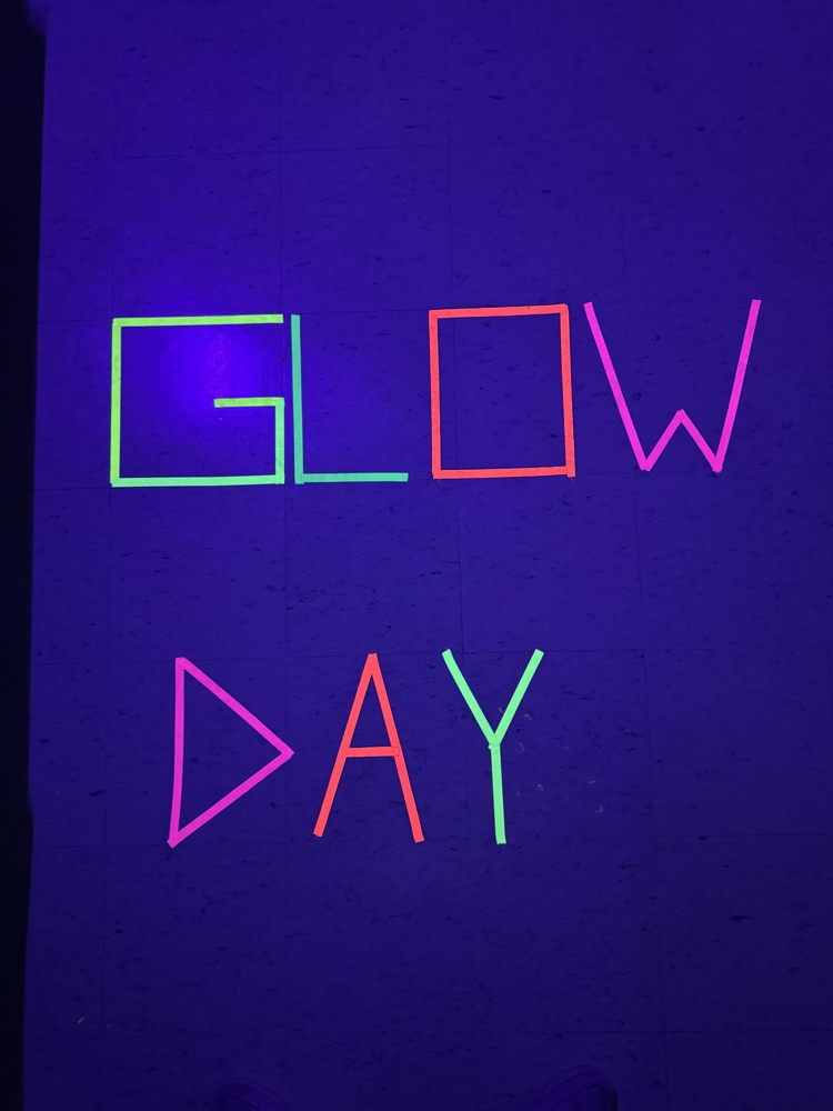 Glow Day in 4th Grade