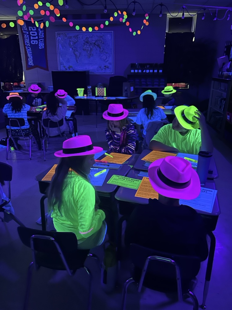 Glow Day in 4th Grade
