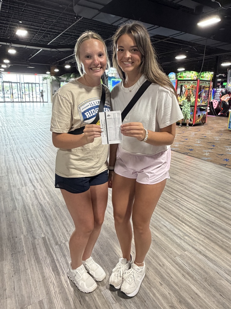 Winners of the Putt Putt Match! 