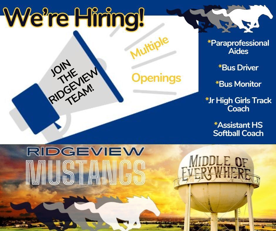 We're hiring!