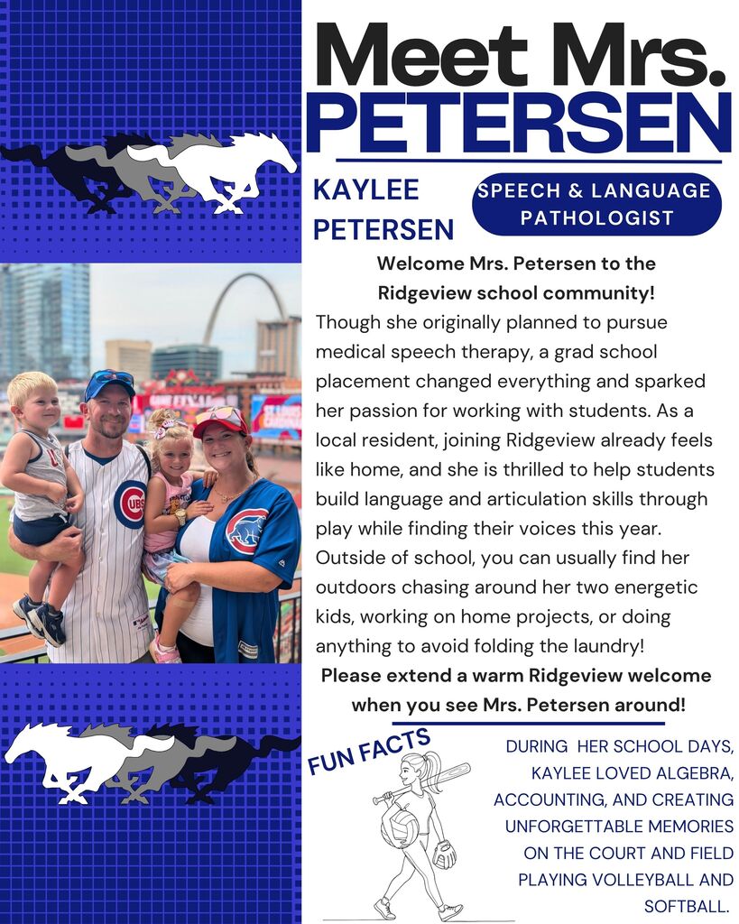 Meet Mrs. Petersen!