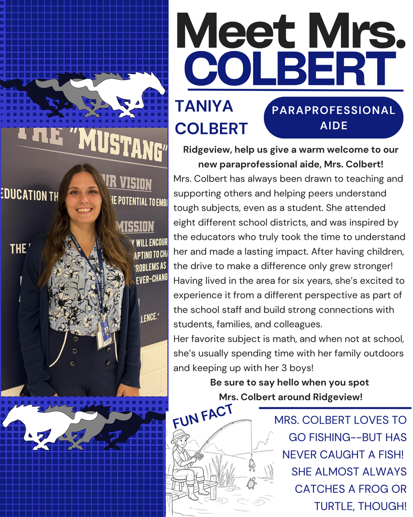Meet Mrs. Colbert!