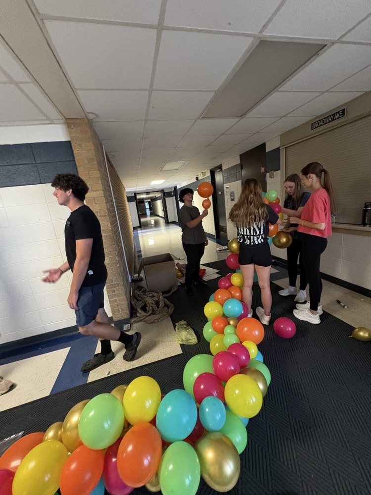 hallway decorating