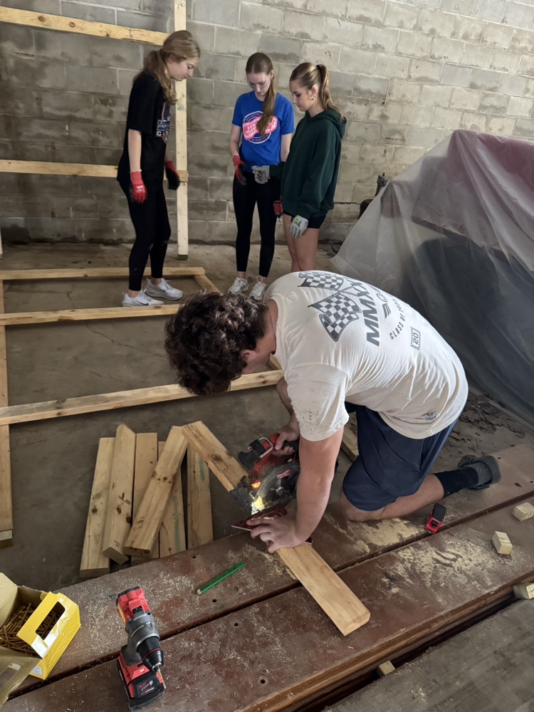 Constructing new shelves