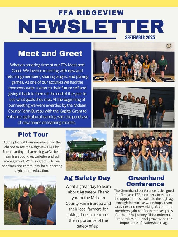 FFA Newsletter