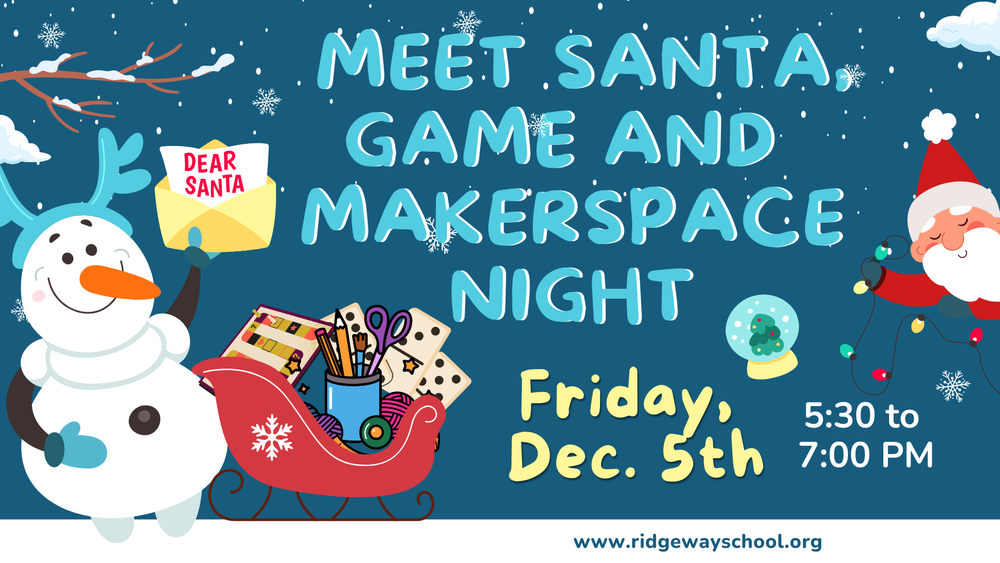 Santa Game Night Flyer