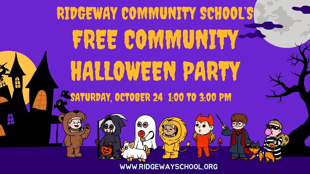 RPAC's Community Halloween Party - Sat. Oct. 24 from 1:00 to 3:00 PM