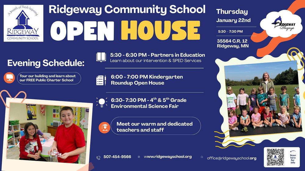 Ridgeway Open House Graphic