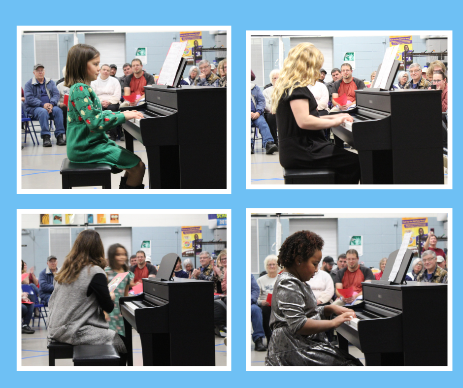 Piano students