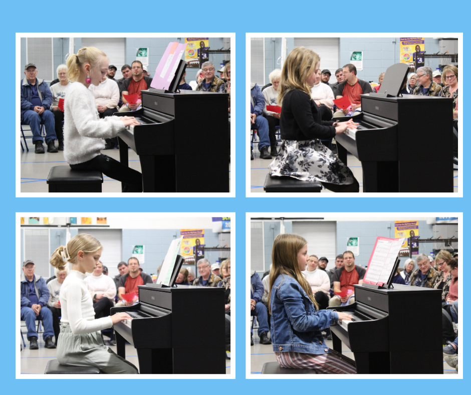 Piano students