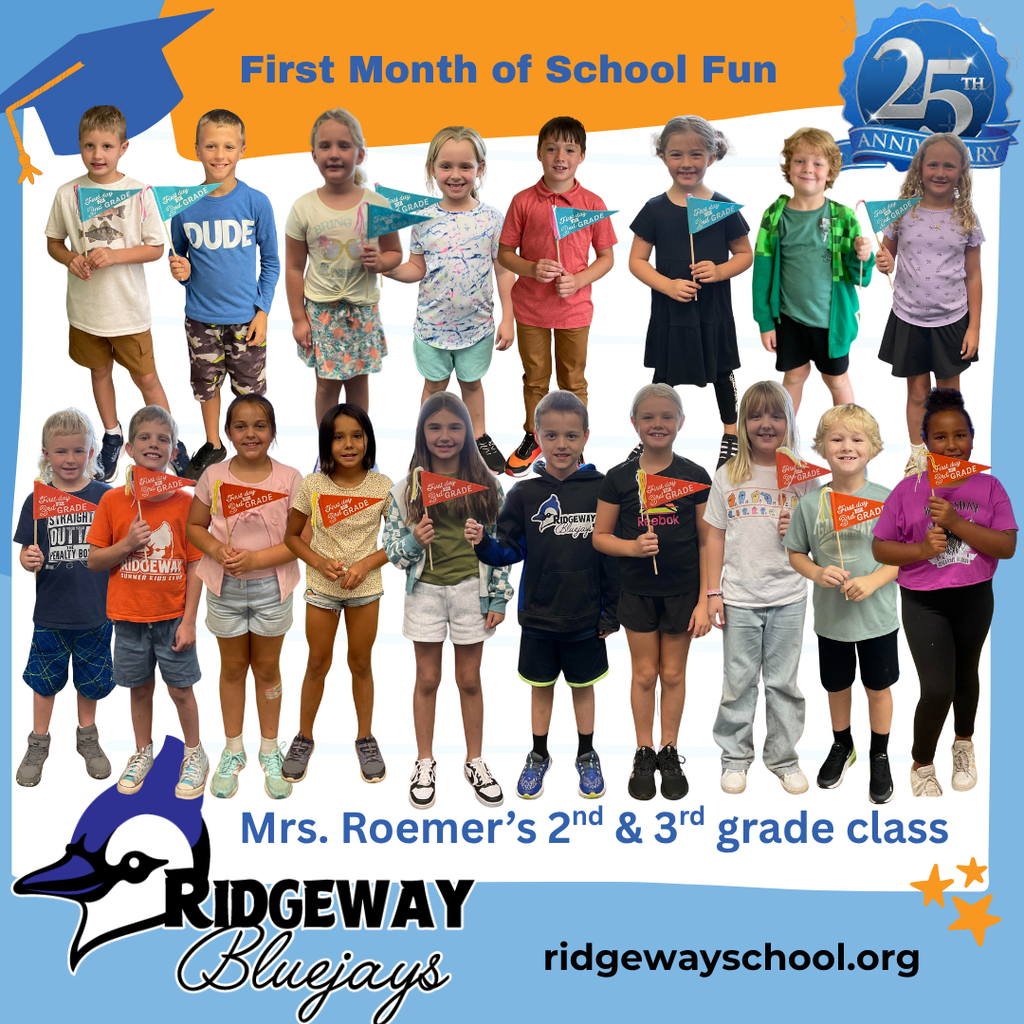 Mrs, Roemer's 2nd & 3rd graders