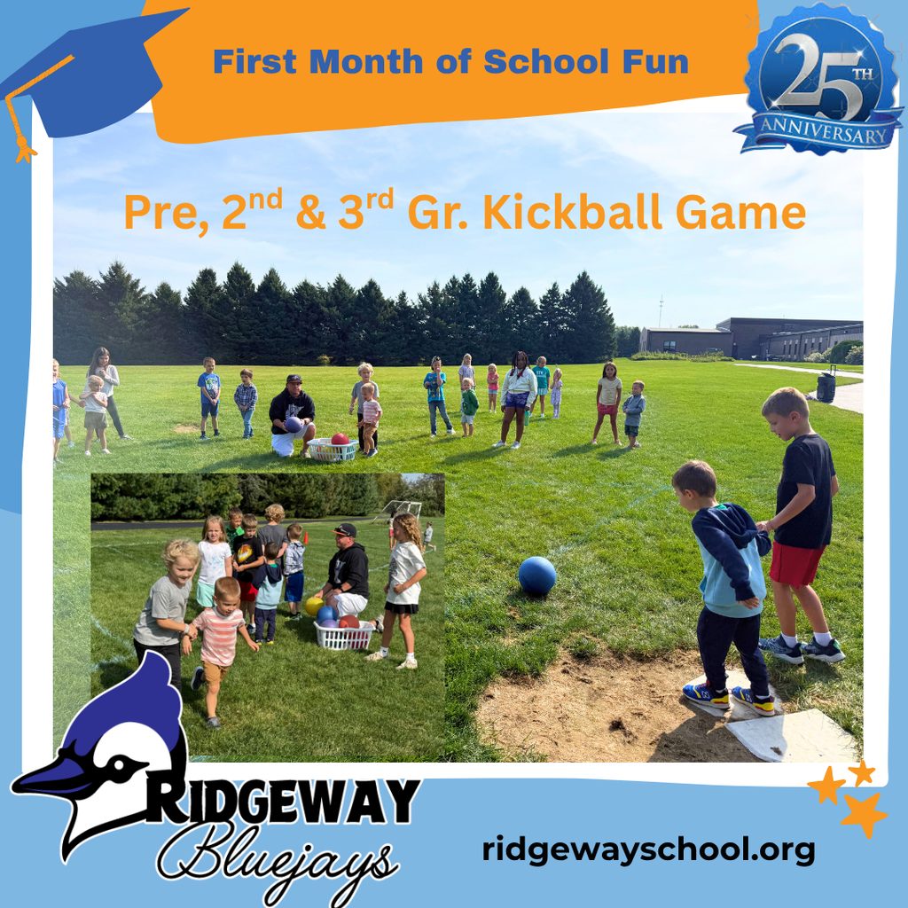 PreK, 2nd & 3rd Grade Kickball Game