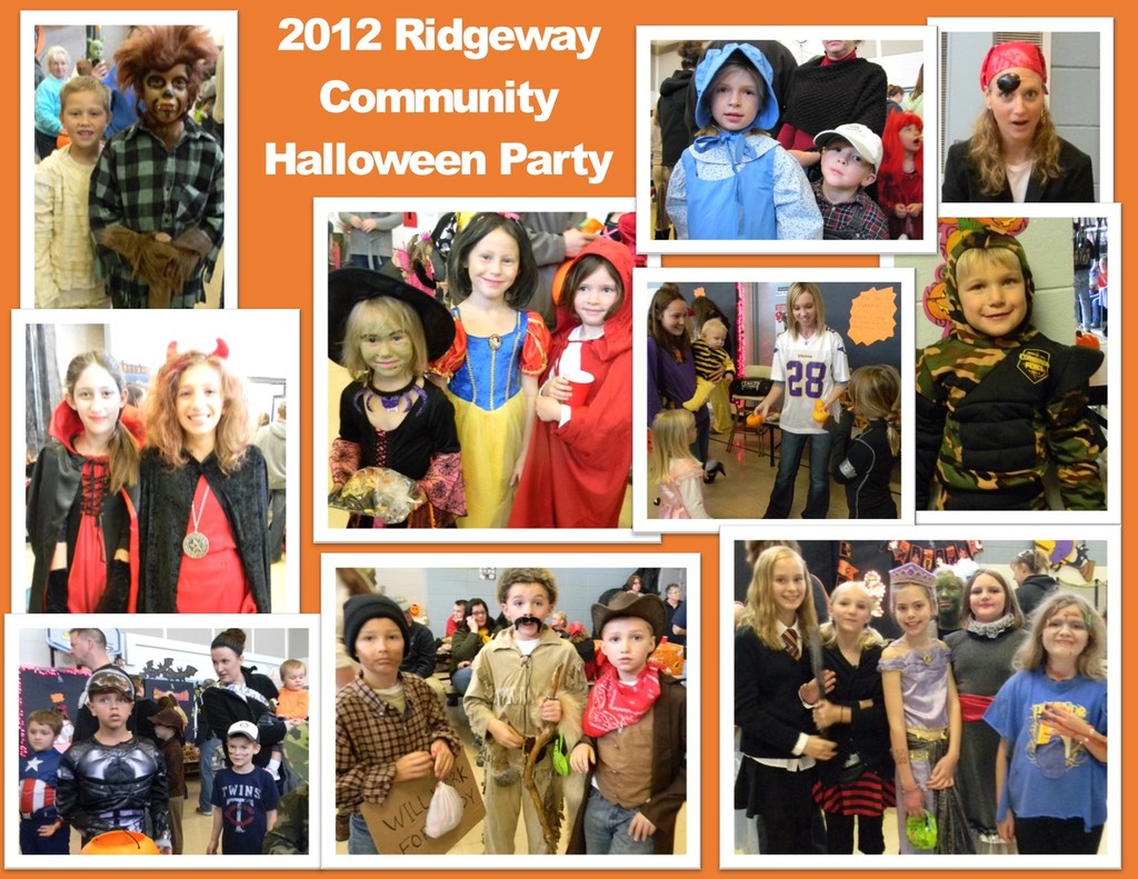 2012 Halloween Party Photo Collages