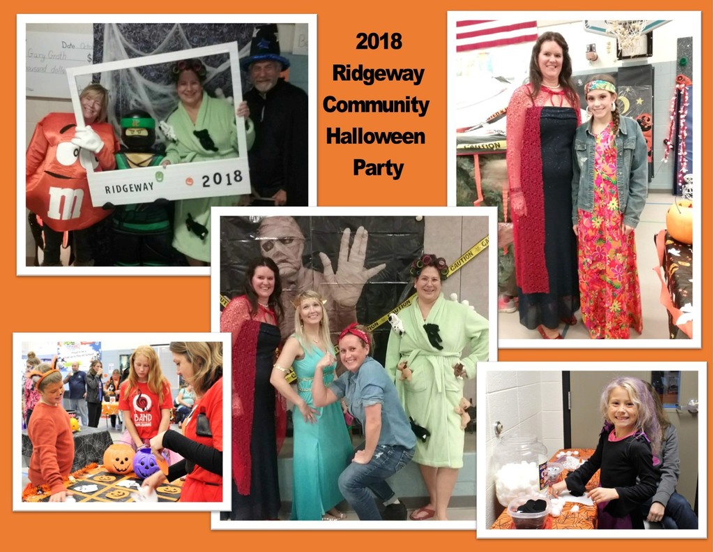 2018 Halloween Party Photo Collage