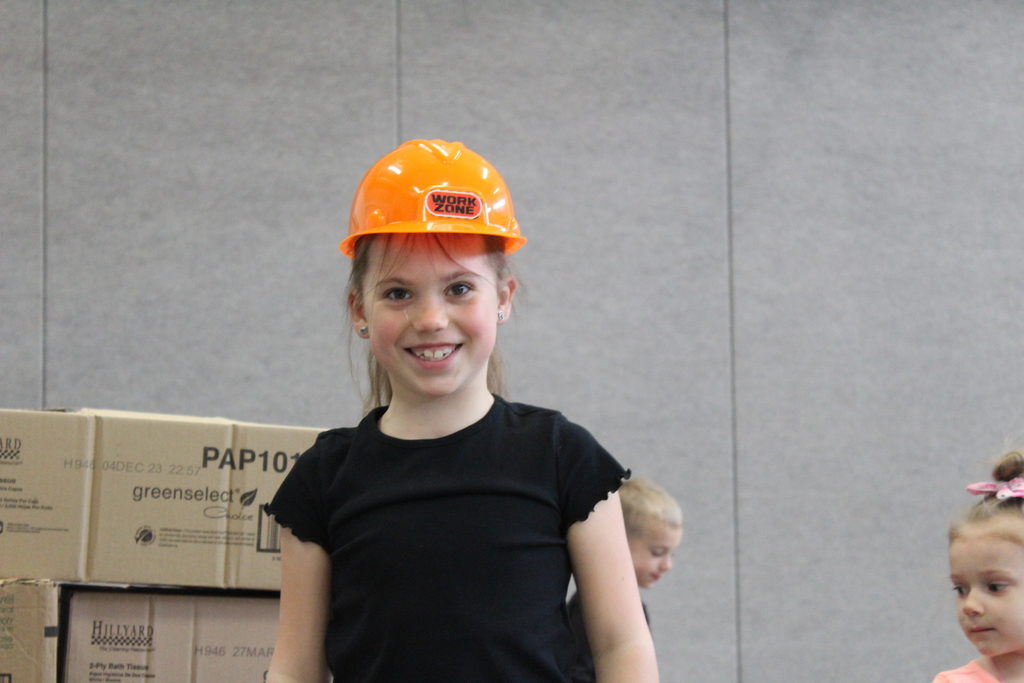 Girl in Hard Hat