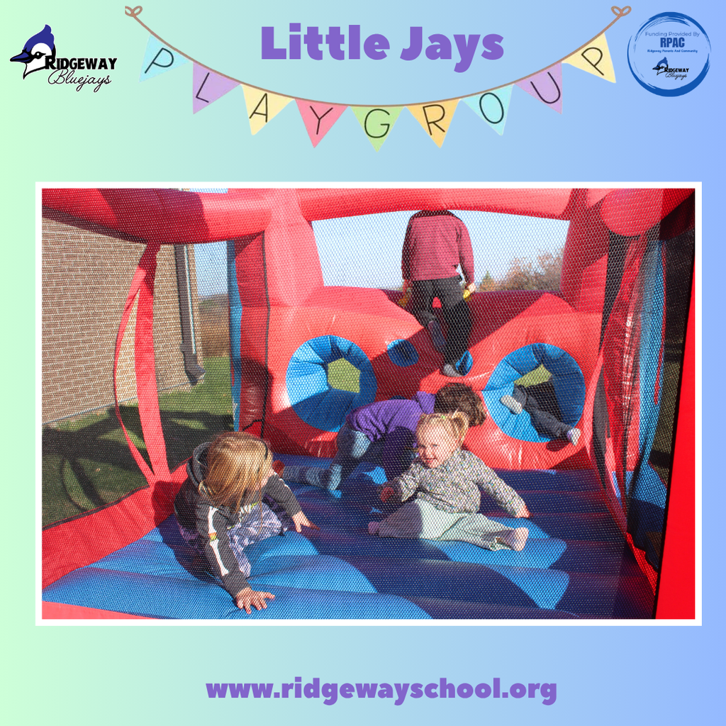 Children in bounce house