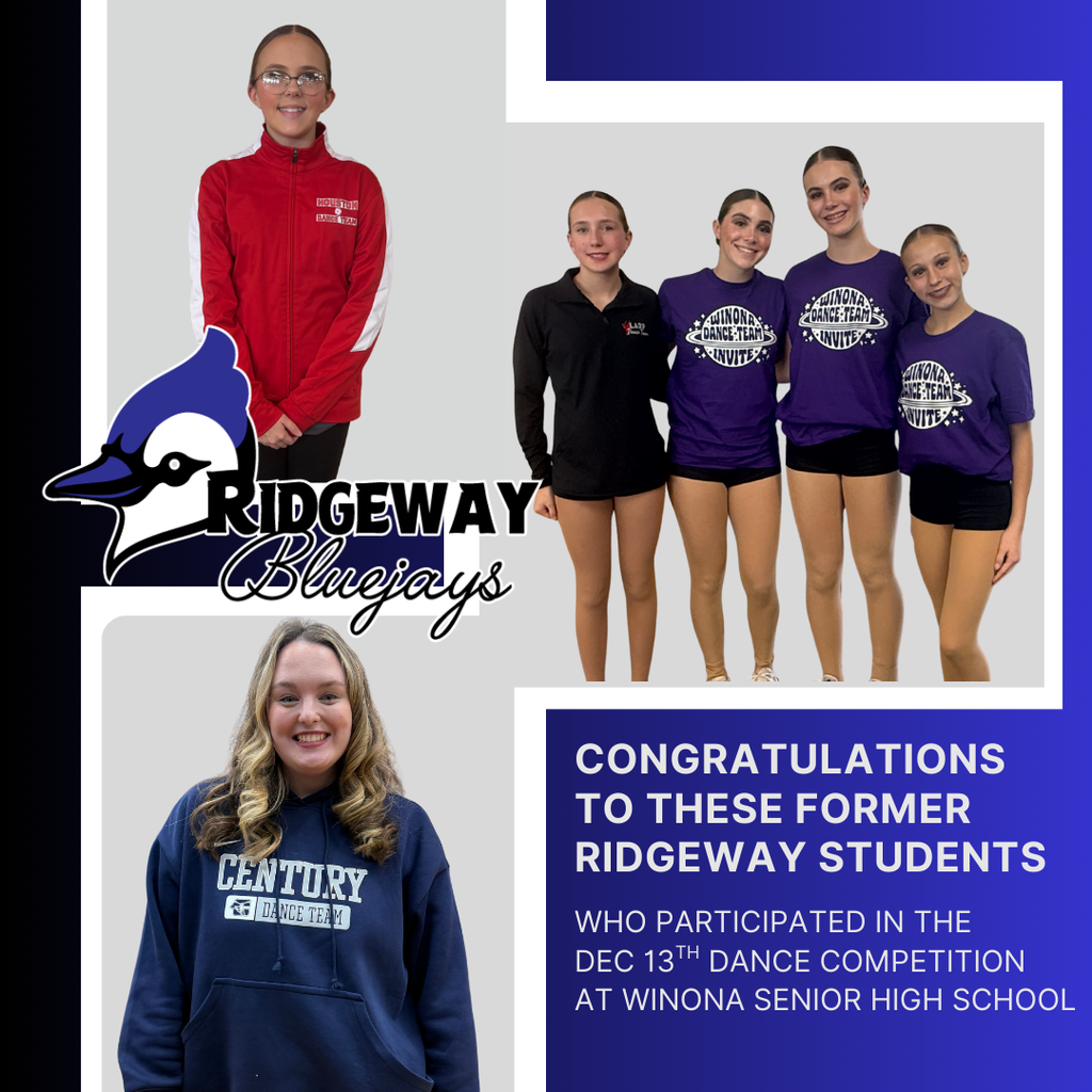 Ridgeway Alumni competing in Dance Competition