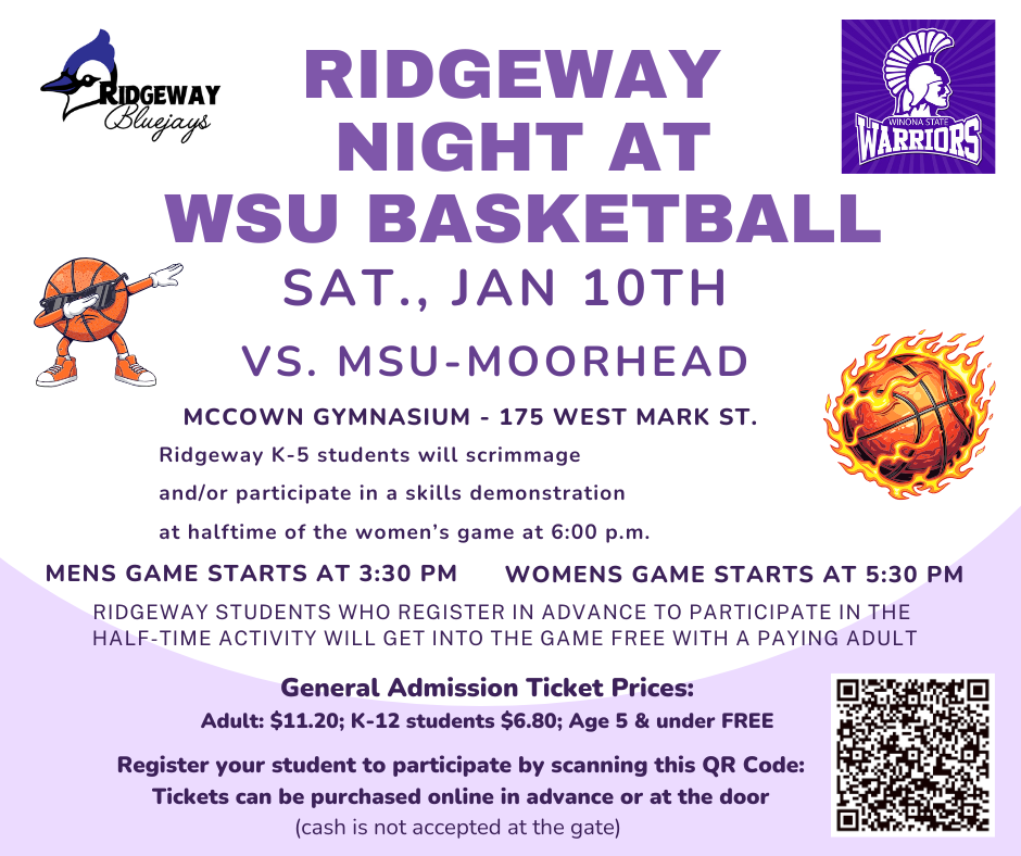 Ridgeway Night at WSU Basketball