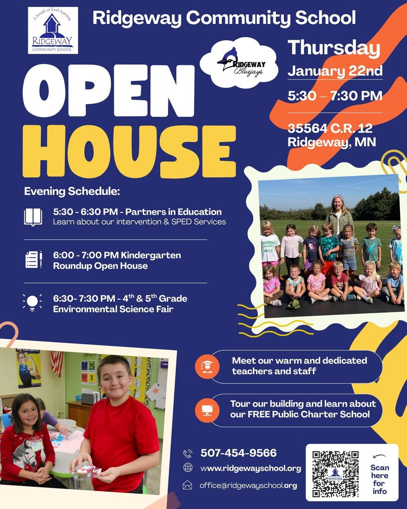 January 22nd Open House Flyer