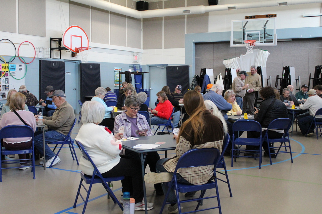 February 8th 500 Card Party Players