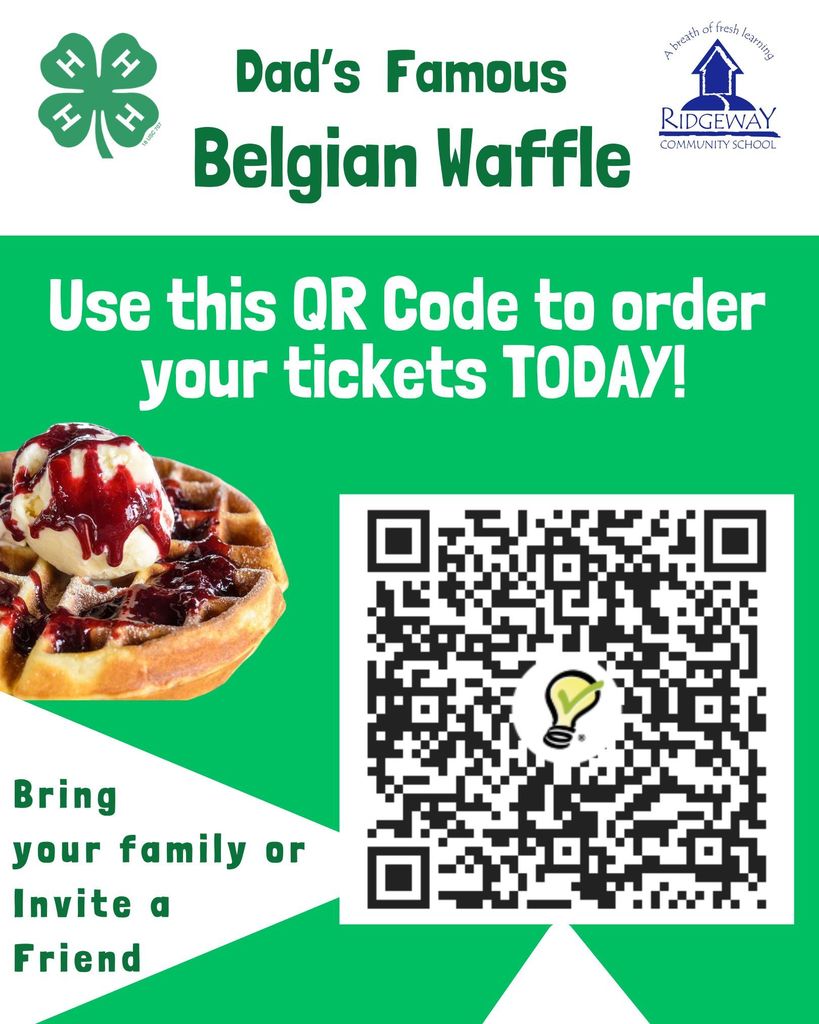 Belgian Waffle Breakfast QR Code