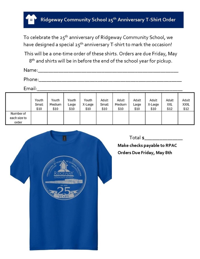 25th Anniversary Celebration T-Shirt