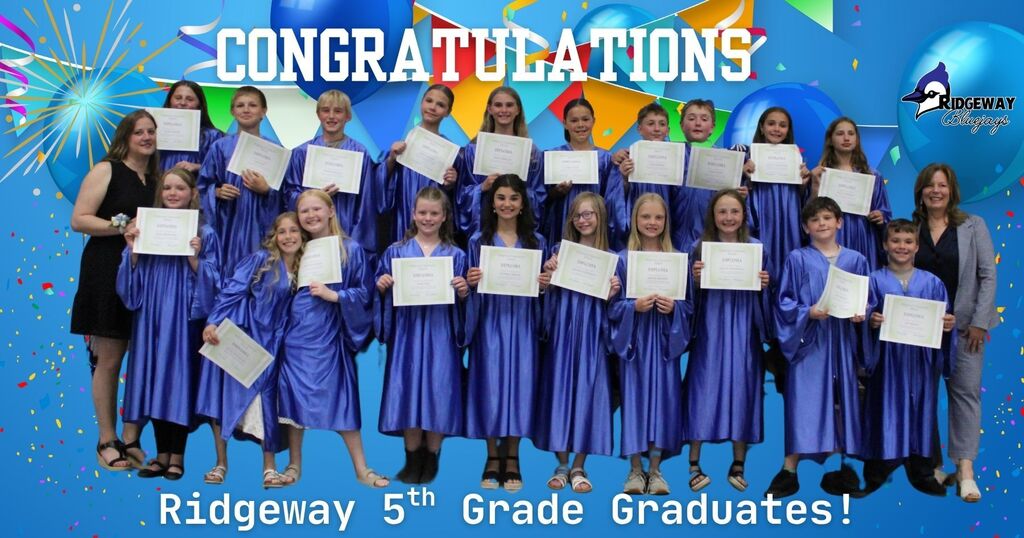 Ridgeway Community School 5th Grade Graduates