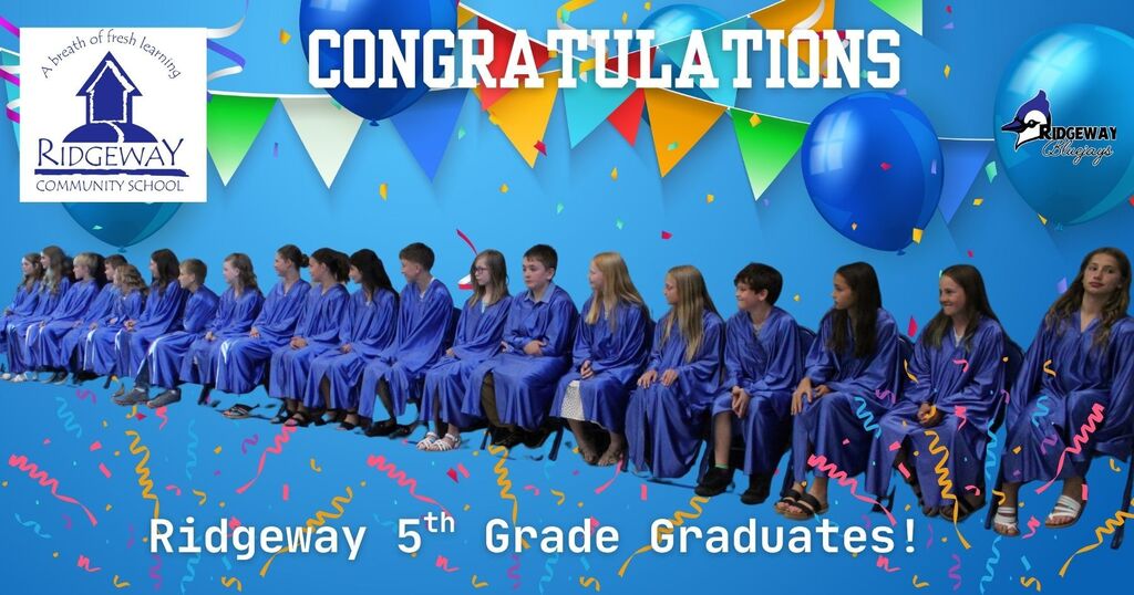 Ridgeway Community School 5th Gr. Graduates