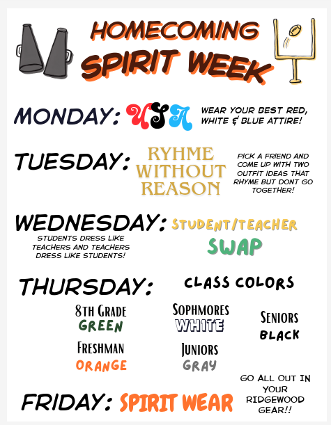 Homecoming Spirit Week