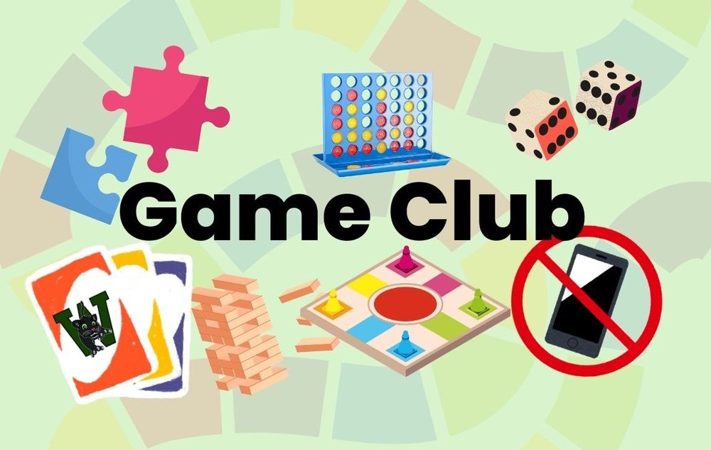 Game club flyer