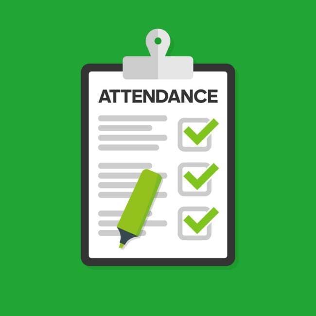Attendance Clipboard