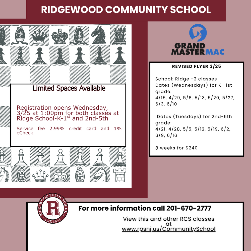 Chess Club - Spring Session