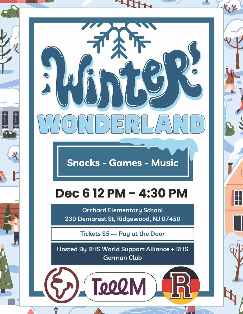 Winter Wonderland December 6th from Noon to 4